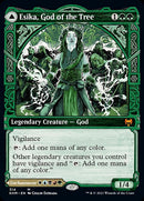 Esika, God of the Tree // The Prismatic Bridge (KHM-314) [Kaldheim]: (Showcase) Foil