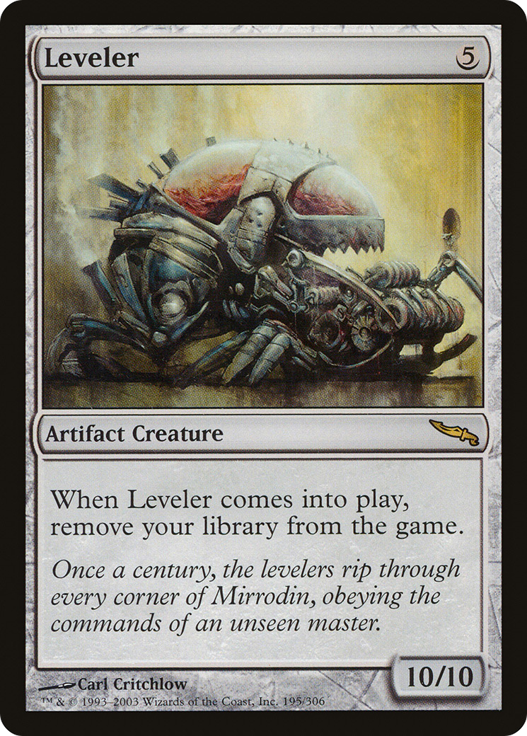 Leveler (MRD-195) [Mirrodin] Foil