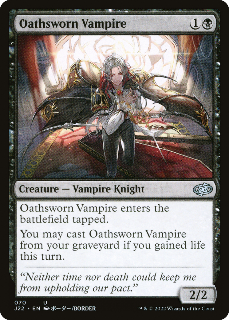 Oathsworn Vampire (J22-070) [Jumpstart 2022]