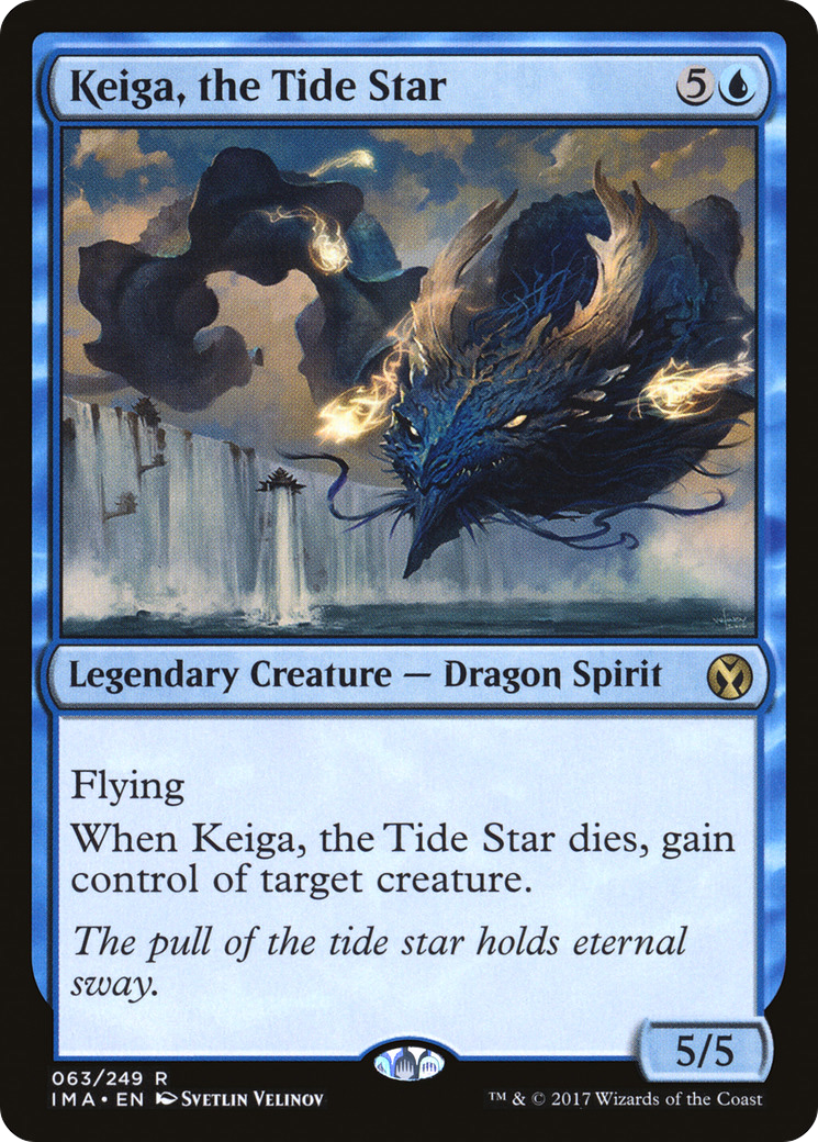 Keiga, the Tide Star (IMA-063) [Iconic Masters] Foil