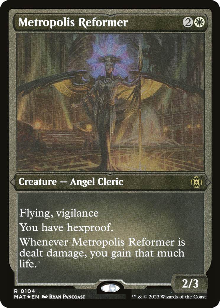 Metropolis Reformer (MAT-104) [March of the Machine: The Aftermath] Etched Foil