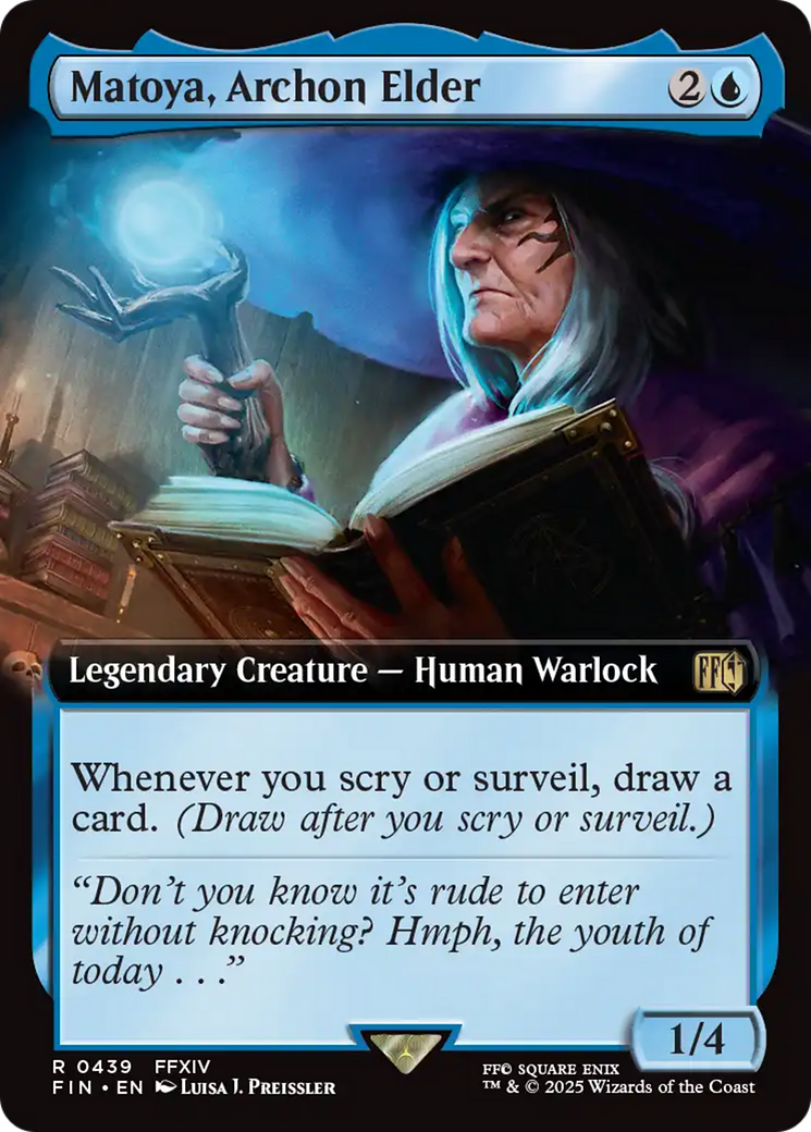 Matoya, Archon Elder (Extended Art) (FIN-439) [FINAL FANTASY]: (Extended Art)