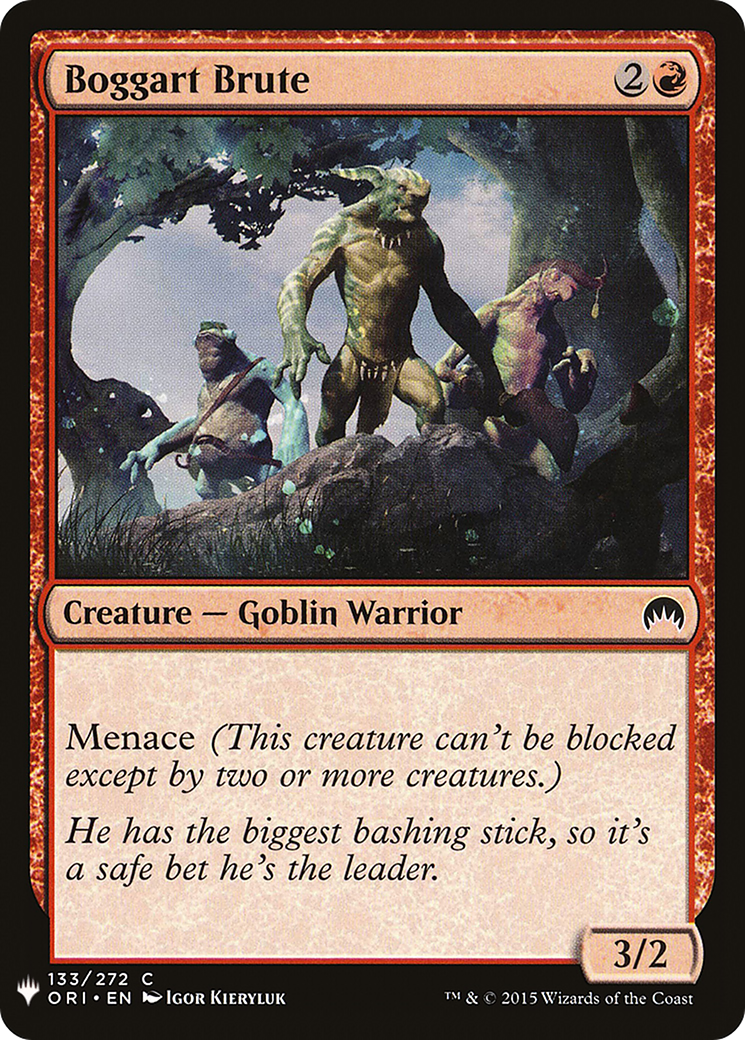Boggart Brute (LIST-ORI-133) [The List]