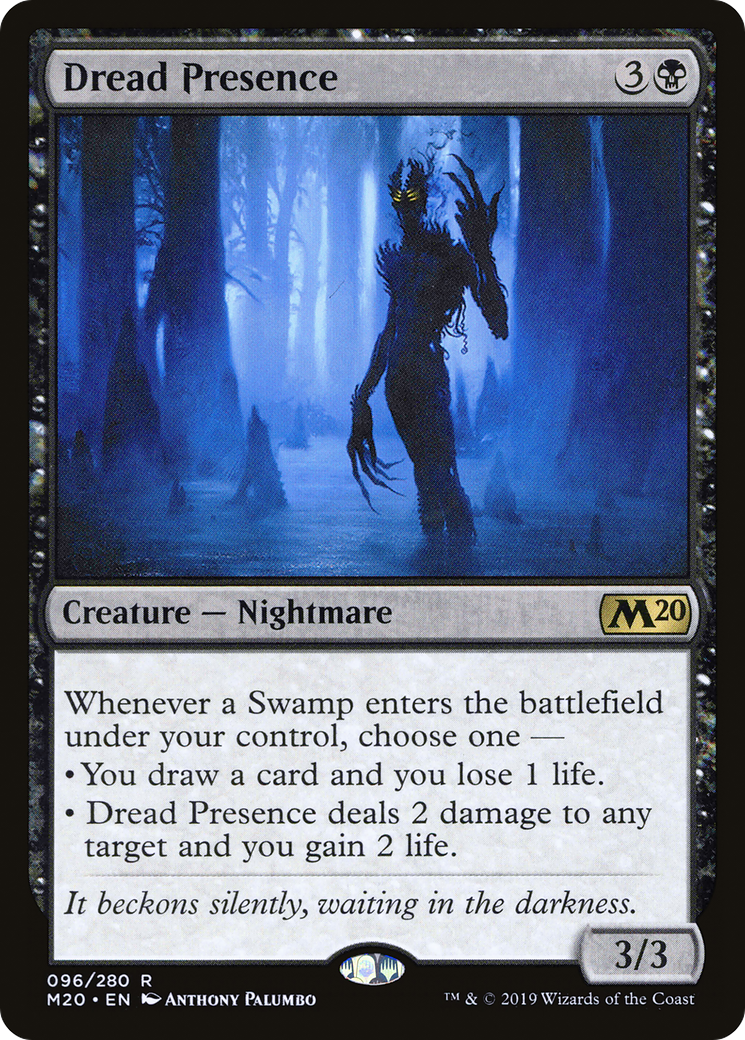 Dread Presence (M20-096) [Core Set 2020]