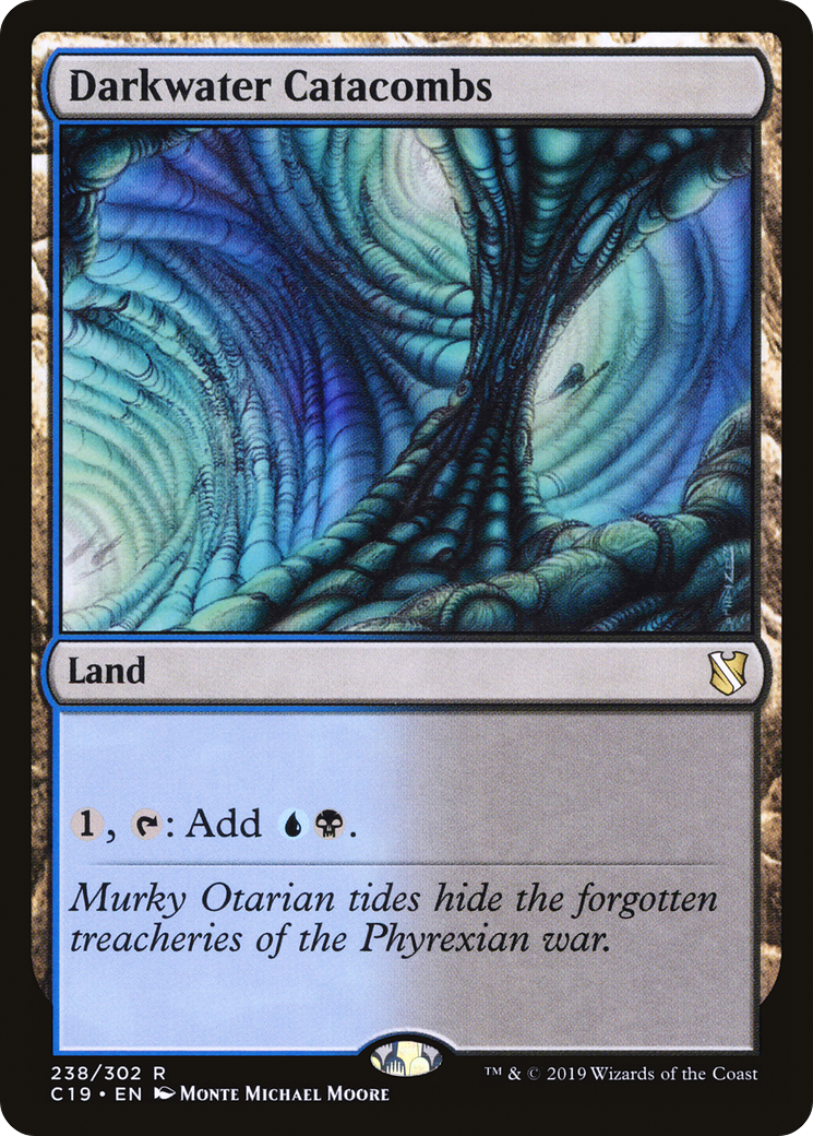 Darkwater Catacombs (C19-238) [Commander 2019]