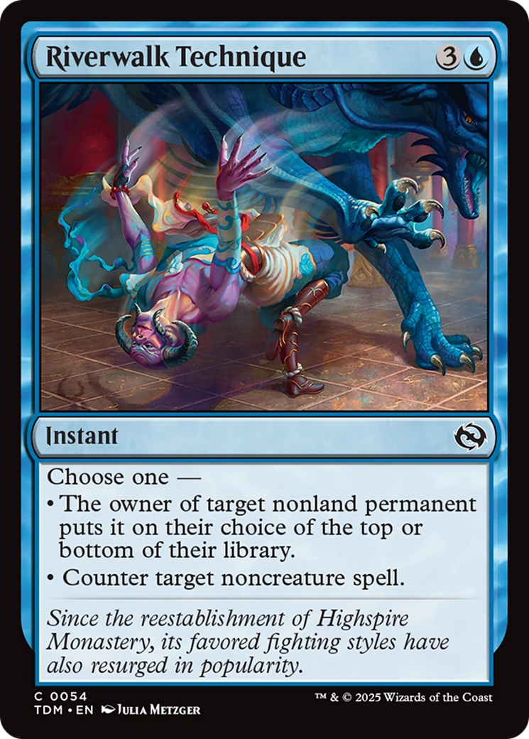 Riverwalk Technique (TDM-054) [Tarkir: Dragonstorm]