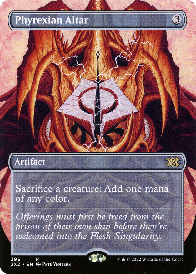 Phyrexian Altar (Borderless) (2X2-396) [Double Masters 2022]
