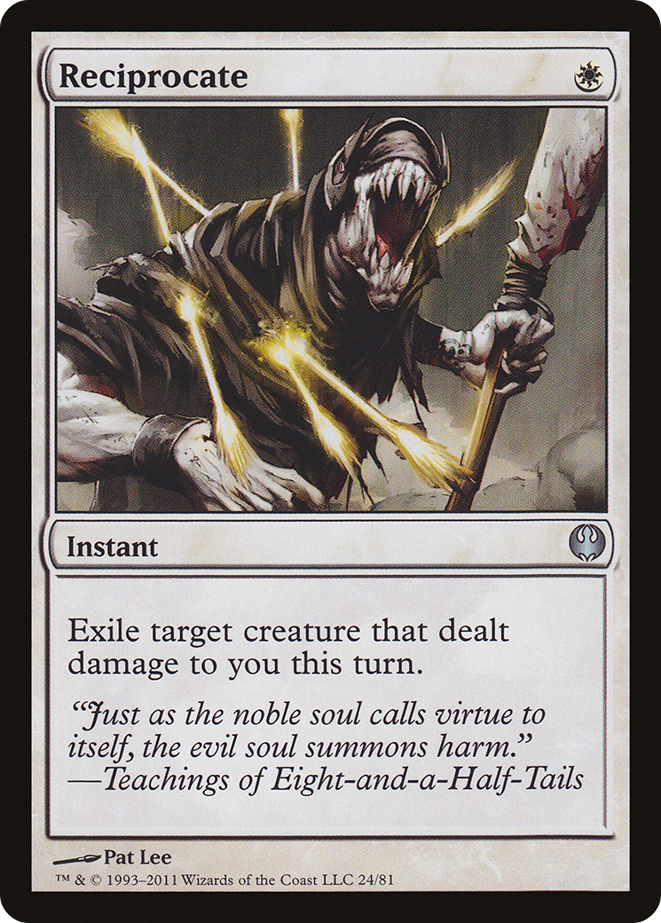 Reciprocate (DDG-024) [Duel Decks: Knights vs. Dragons]