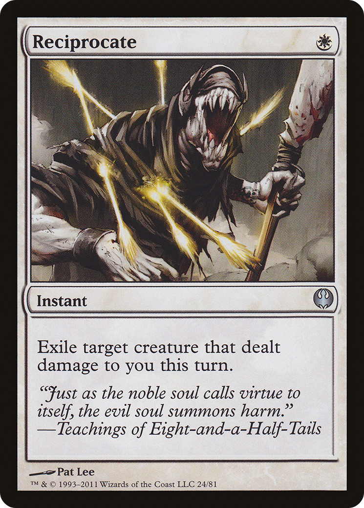 Reciprocate (DDG-024) [Duel Decks: Knights vs. Dragons]