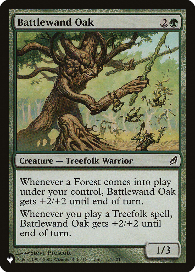 Battlewand Oak (LIST-LRW-197) [The List]