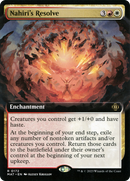 Nahiri's Resolve (MAT-172) [March of the Machine: The Aftermath]: (Extended Art) Foil