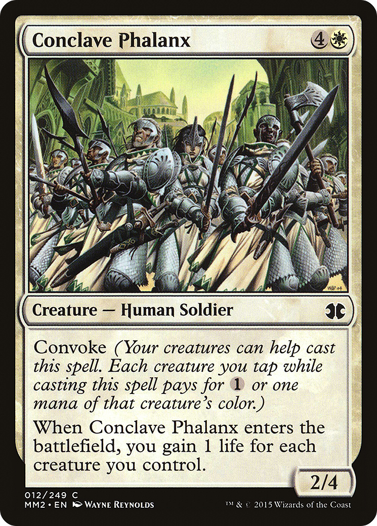 Conclave Phalanx (MM2-012) [Modern Masters 2015]
