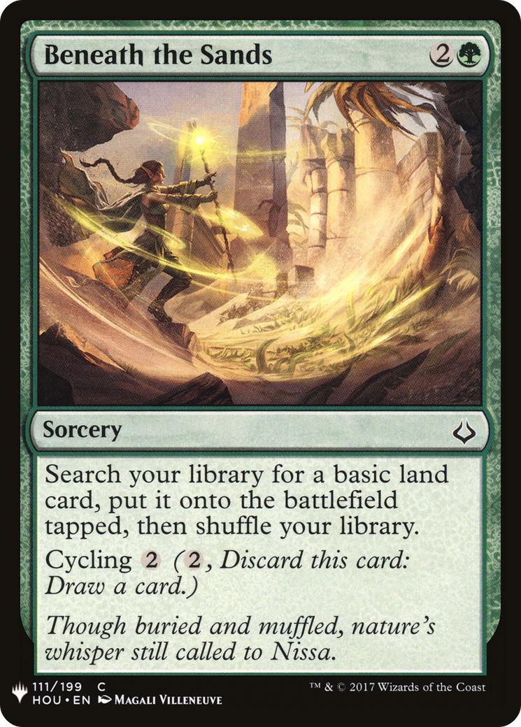 Beneath the Sands (LIST-HOU-111) [The List]