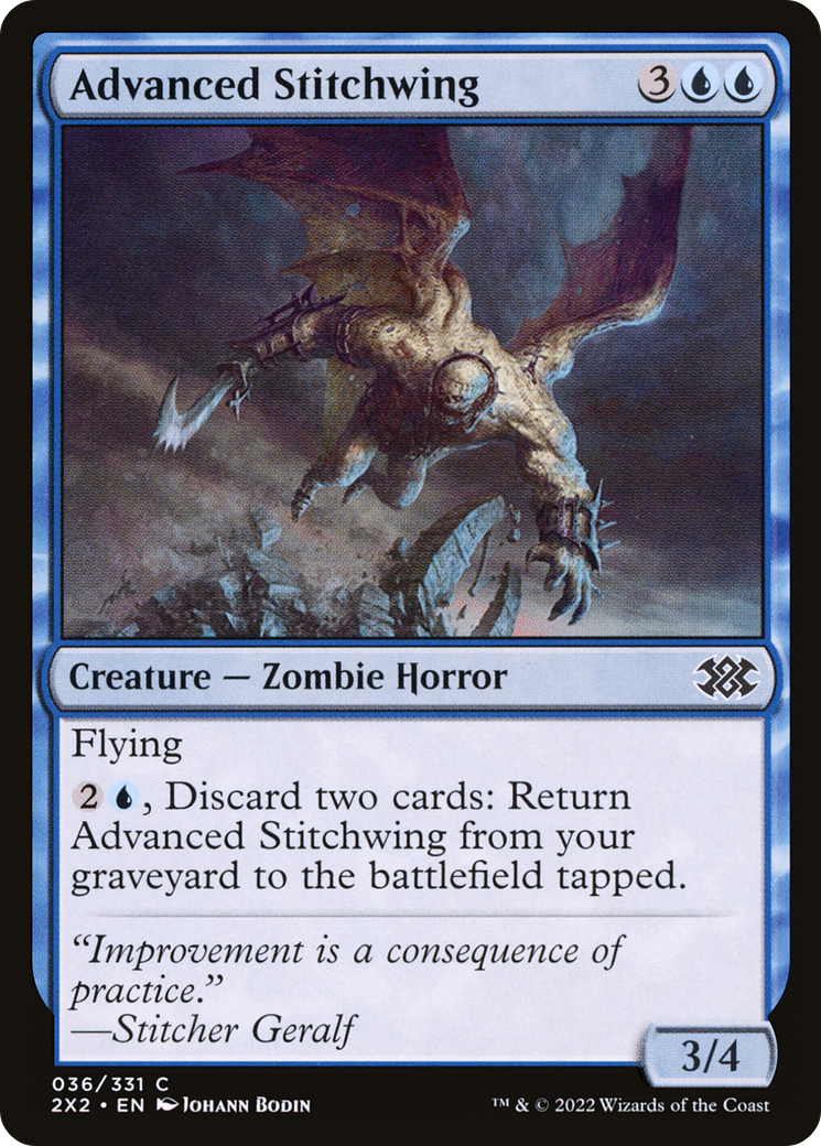 Advanced Stitchwing (2X2-036) [Double Masters 2022]