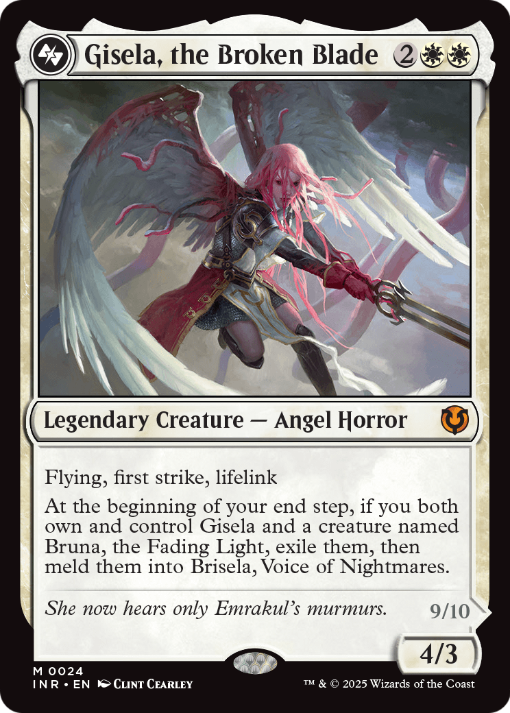 Gisela, the Broken Blade (INR-024) [Innistrad Remastered]