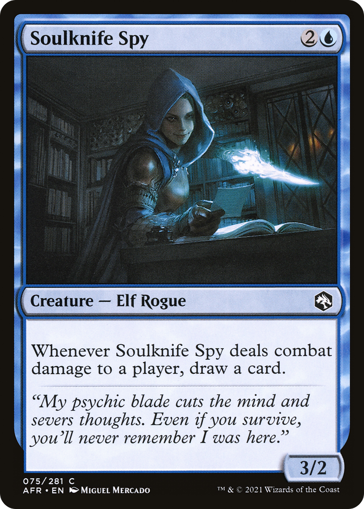 Soulknife Spy (AFR-075) [Adventures in the Forgotten Realms] Foil