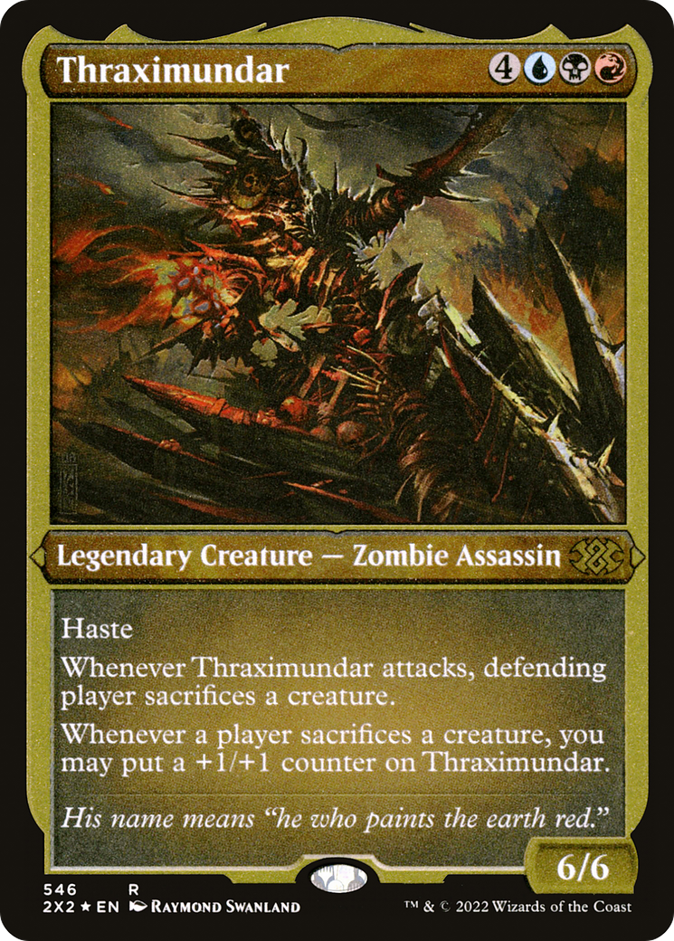 Thraximundar (Foil Etched) (2X2-546) [Double Masters 2022] Foil