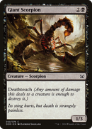 Giant Scorpion (DDR-050) [Duel Decks: Nissa vs. Ob Nixilis]