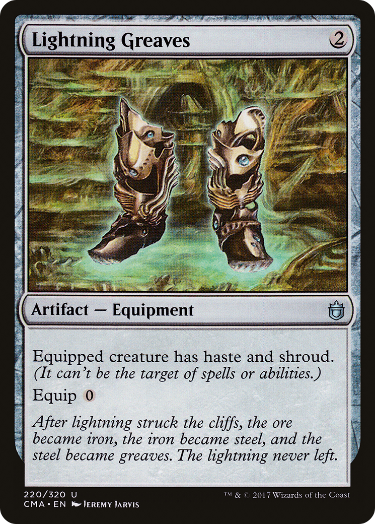 Lightning Greaves (CMA-220) [Commander Anthology]