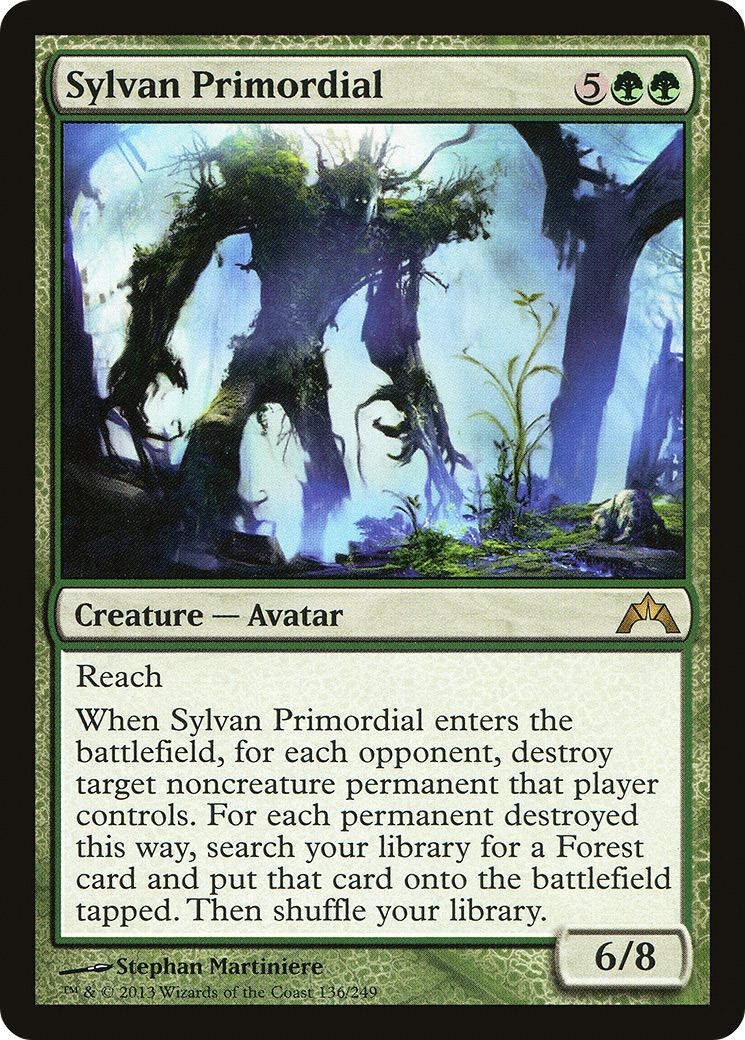 Sylvan Primordial (GTC-136) [Gatecrash]
