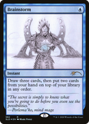 Brainstorm (SLD-582) (Sketch Showcase) [Secret Lair Drop] Foil