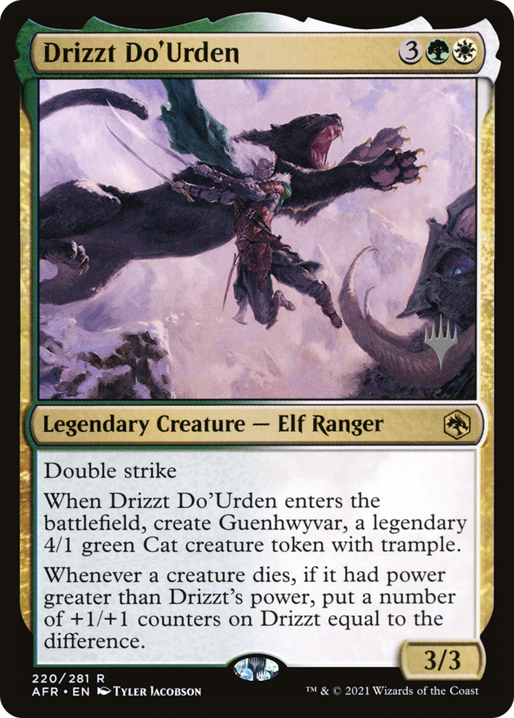 Drizzt Do'Urden (PPAFR-220P) [Adventures in the Forgotten Realms Promos] Foil