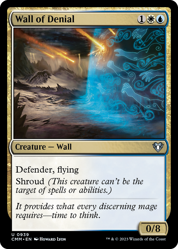 Wall of Denial (CMM-939) [Commander Masters]