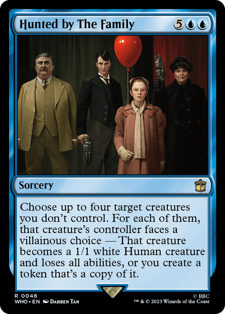 Hunted by The Family (WHO-046) [Doctor Who] Foil