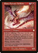 Blast-Furnace Hellkite (Retro Frame) (BRC-012) [The Brothers' War Commander]