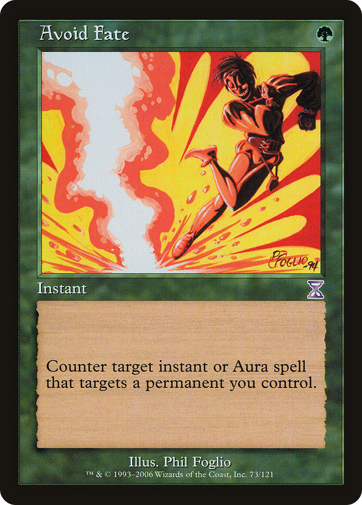 Avoid Fate (TSB-073) [Time Spiral Timeshifted] Foil