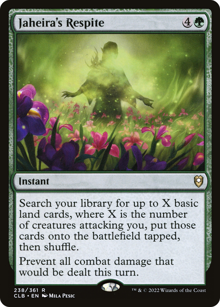 Jaheira's Respite (CLB-238) [Commander Legends: Battle for Baldur's Gate]