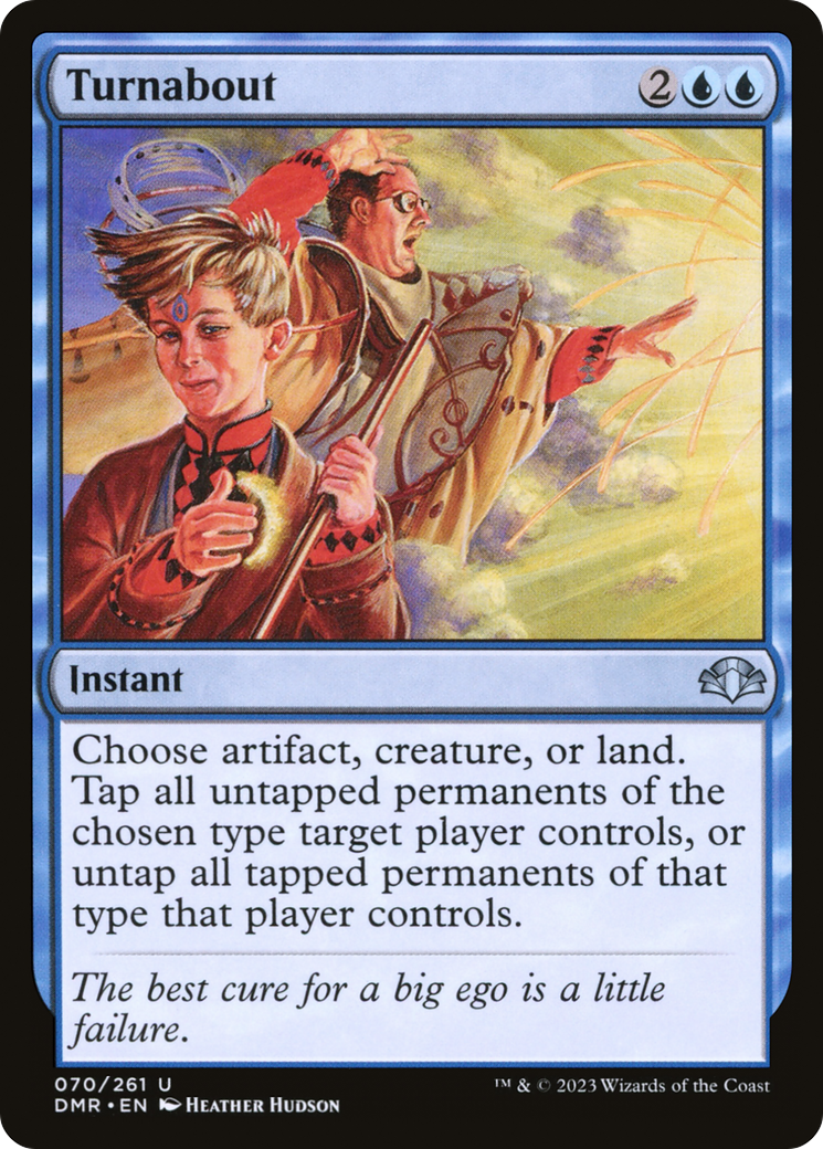 Turnabout (DMR-070) [Dominaria Remastered]