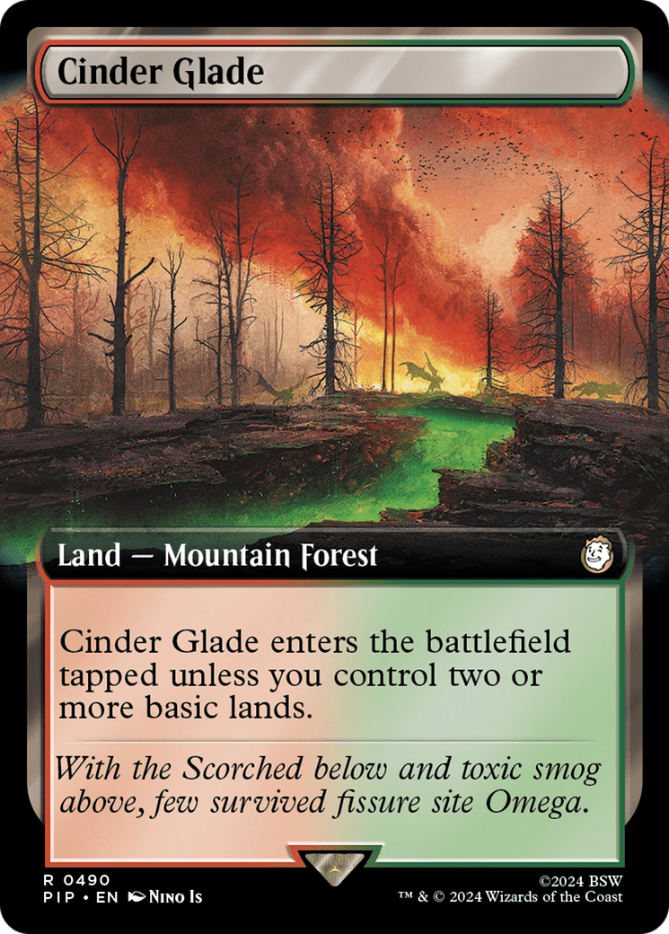Cinder Glade (PIP-490) [Fallout]: (Extended Art)