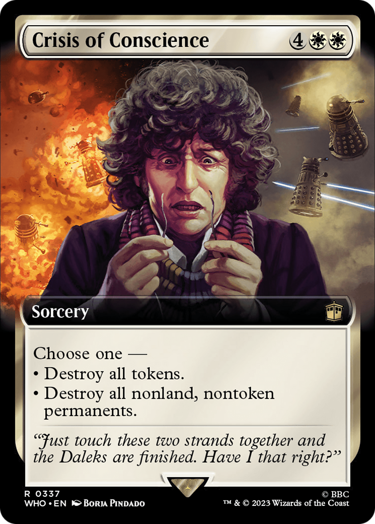 Crisis of Conscience (WHO-337) [Doctor Who]: (Extended Art) Foil