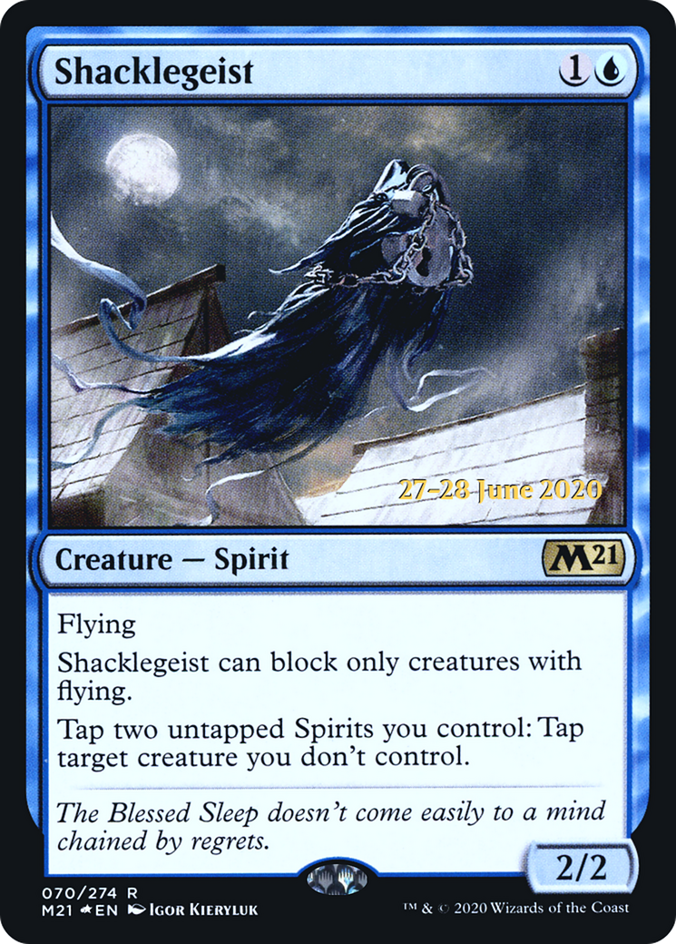 Shacklegeist (PRE-70S) [Core Set 2021 Promos] Foil