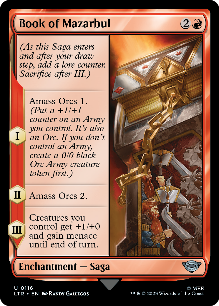 Book of Mazarbul (LTR-116) [The Lord of the Rings: Tales of Middle-earth] Foil