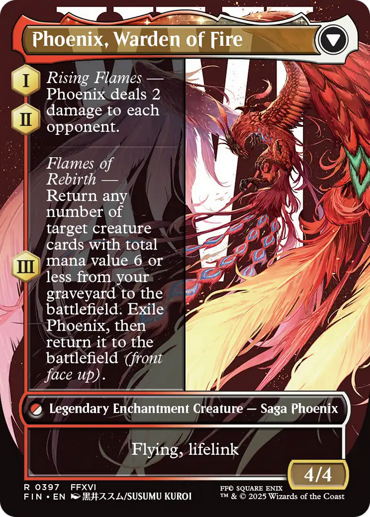 Joshua, Phoenix's Dominant (Borderless) (FIN-397) [FINAL FANTASY] (Borderless)