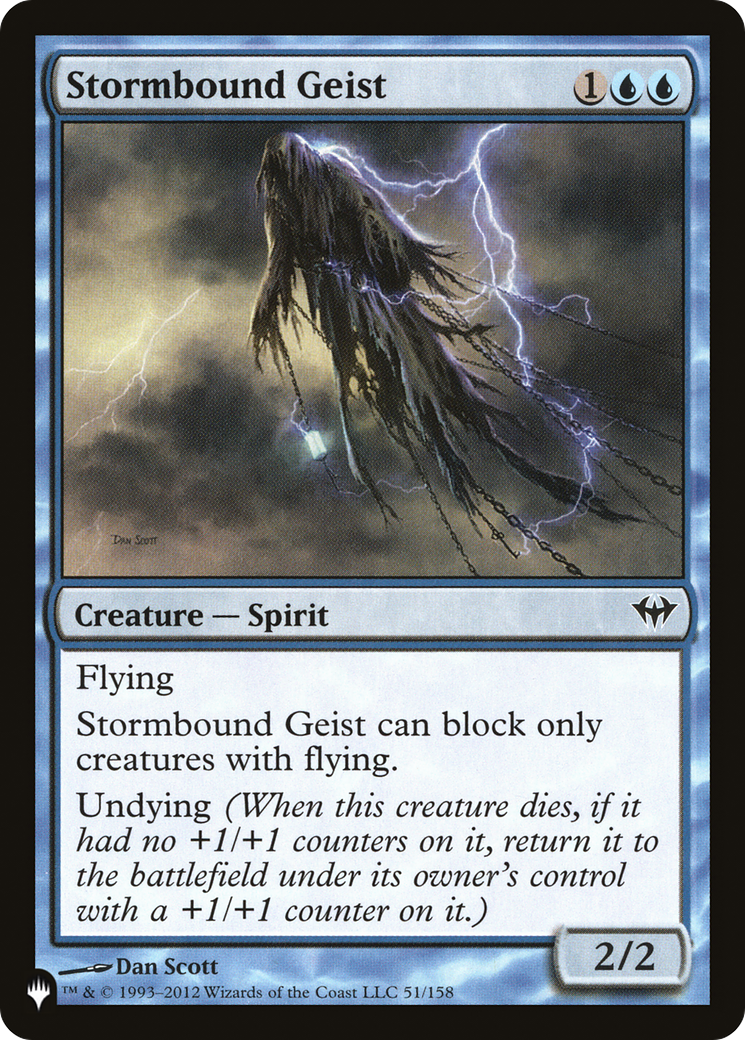 Stormbound Geist (LIST-DKA-51) [The List]