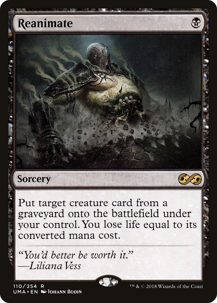 Reanimate (UMA-110) [Ultimate Masters] Foil