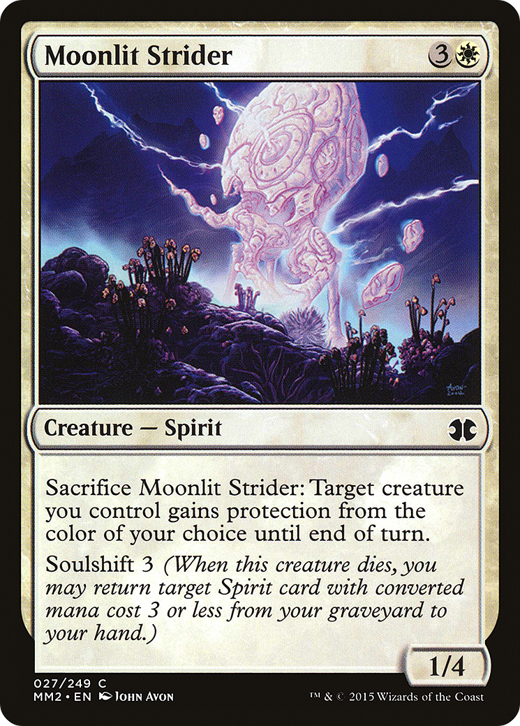 Moonlit Strider (MM2-027) [Modern Masters 2015] Foil