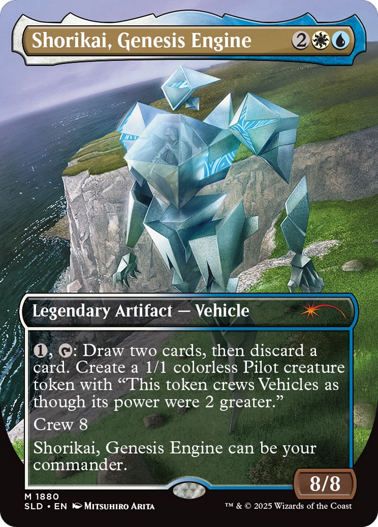 Shorikai, Genesis Engine (SLD-1880) [Secret Lair Drop] (Borderless)