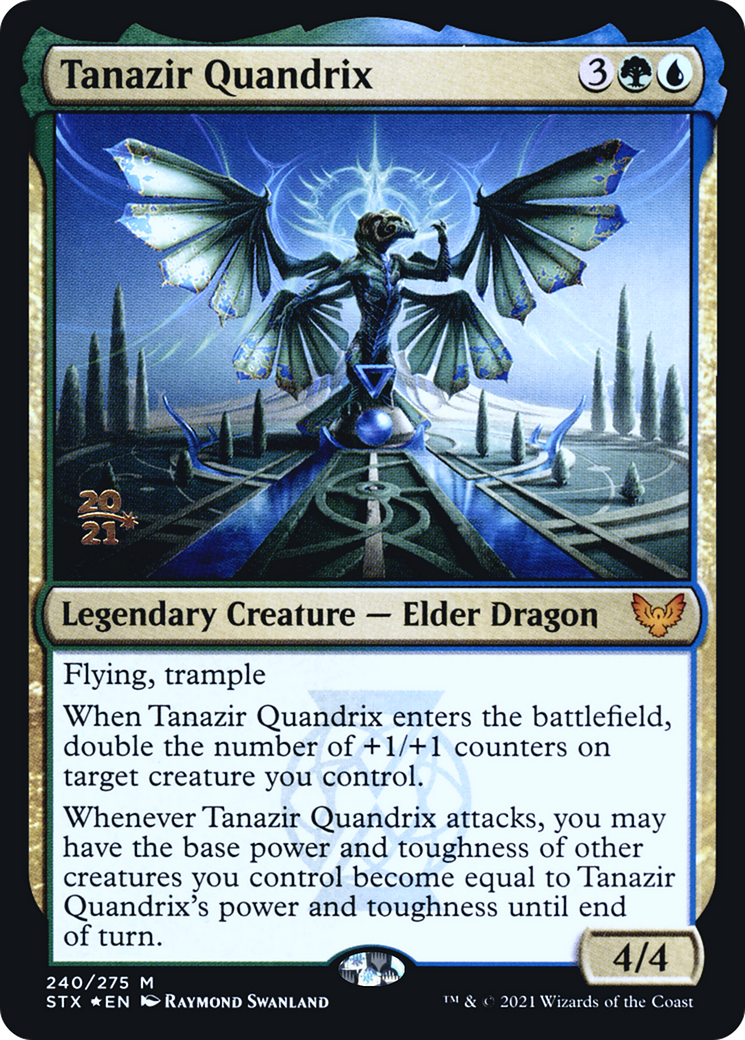 Tanazir Quandrix (PRE-240S) [Strixhaven: School of Mages Promos] Foil