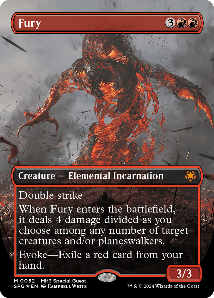 Fury (SPG-052) [Special Guests] (Borderless) Foil