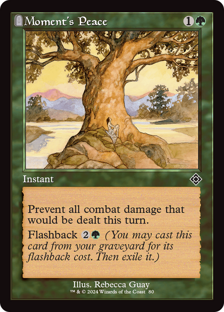 Moment's Peace (LIST-TD0-A80) [The List]: (tombstone)