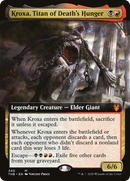 Kroxa, Titan of Death's Hunger (Extended Art) (THB-340) [Theros Beyond Death]