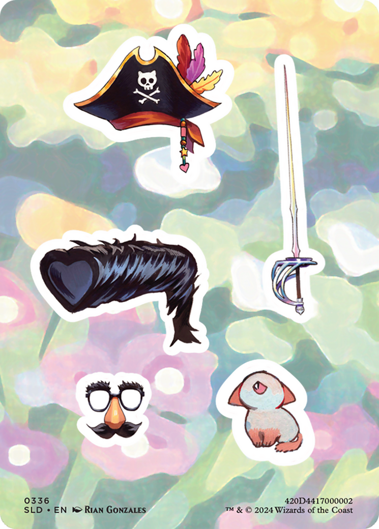 Sticker sheet (SLD-336) [Secret Lair Drop]