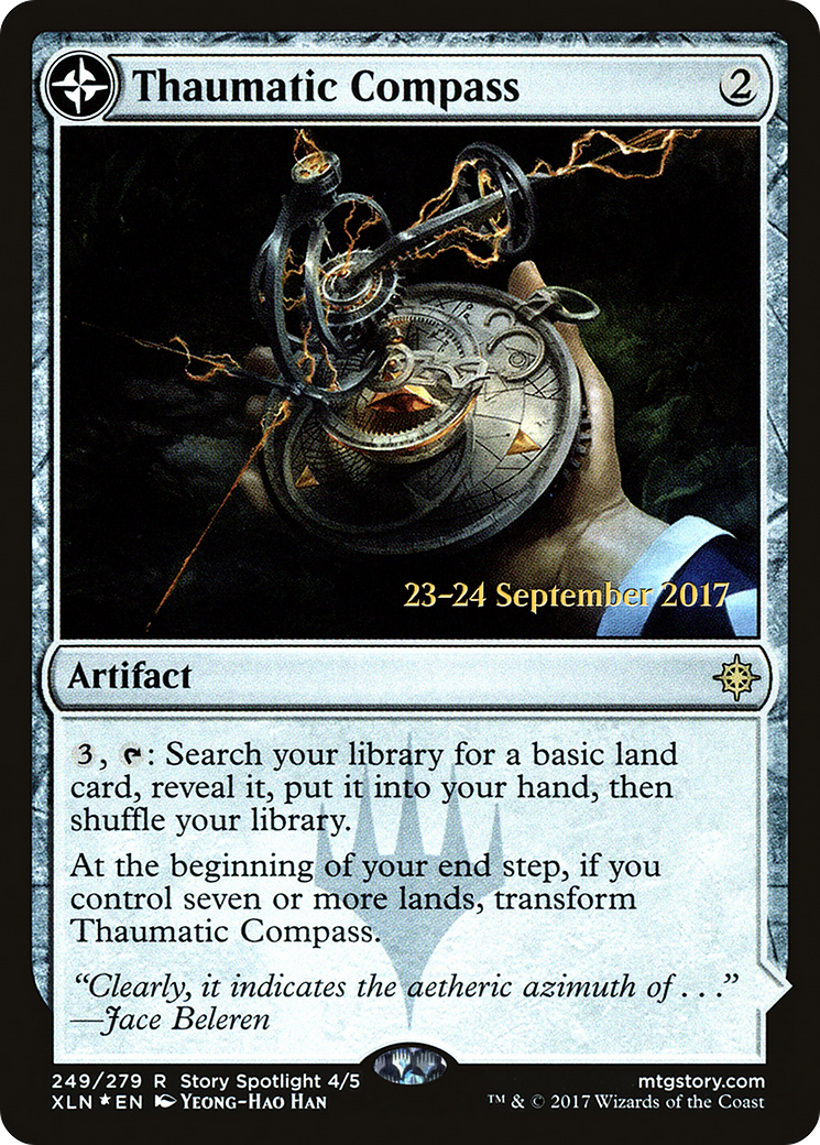 Thaumatic Compass (PRE-249S) [Ixalan Promos] Foil