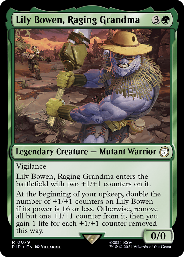 Lily Bowen, Raging Grandma (PIP-079) [Fallout] Foil