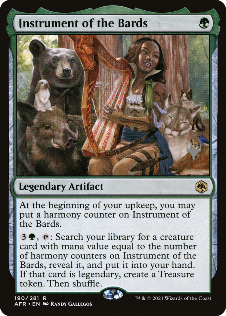 Instrument of the Bards (PPAFR-190P) [Adventures in the Forgotten Realms Promos]