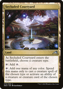 Secluded Courtyard (NEO-275) [Kamigawa: Neon Dynasty] Foil